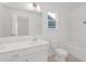 Bathroom featuring double vanity, tub and shower combination, and ample lighting at 140 Summer Mist Ln # 159, Clayton, NC 27527