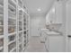 Functional laundry room with storage, sink, and laundry machines at 2004 Yamacraw Dr, Knightdale, NC 27545
