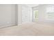 Bedroom features plush carpeting, ample natural light, and a spacious closet at 203 Worsham Dr., Chapel Hill, NC 27516
