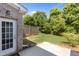 A backyard with a privacy fence and a patio at 2082 Weston Green Loop Loop, Cary, NC 27513