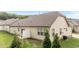Home exterior with backyard including patio and grass at 24 W Catalina Ct, Clayton, NC 27527