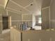 Kitchen with unfinished drywall, providing a blank canvas for custom design and finishes at 2760 Rains Mill Rd, Princeton, NC 27569
