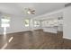 Spacious living room with a kitchen at 293 Gregory Village Dr, Lillington, NC 27546