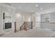 Open landing area with decorative railing and access to additional rooms at 3108 Lawson Walk Way, Rolesville, NC 27571