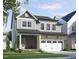 Charming two-story home featuring a brick-accented facade, covered porch, and a well-manicured lawn at 339 Beacon Dr, Pittsboro, NC 27312