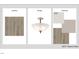 Samples of flooring, lighting and paint finishes for laundry, dining room and other areas at 422 Grading Stick Ct, Angier, NC 27501