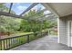 Spacious back deck offering a great outdoor living and entertaining with a view of the backyard at 50 Pebble Creek Dr, Franklinton, NC 27525