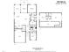 Detailed floor plan showcasing the layout of this 2559 square foot home at 1002 Gilly Ct, Durham, NC 27703