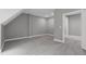 Large bedroom with carpet and neutral paint color at 1003 E Sterlington Pl, Apex, NC 27502