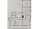Second floor plan showcasing bedrooms, bathrooms, walk-in closets, and a balcony with dimensions at 1015 Manchester Dr, Cary, NC 27511