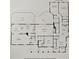 Detailed first floor plan showing kitchen, living room, Gathering room, office, and porch layout at 1015 Manchester Dr, Cary, NC 27511
