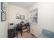 Bright office with a window offering natural light, desk, and storage at 1015 Manchester Dr, Cary, NC 27511