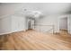 Spacious bonus room features wood-look floors, neutral walls, and lots of natural light at 111 Gingergate Dr, Cary, NC 27519