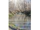 Scenic creek surrounded by bare trees during winter, creating a tranquil and natural view at 12088 Burlington Rd, Hurdle Mills, NC 27541