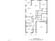 Detailed floor plan showcasing the layout of the home at 1401 Justice Union Ct, Raleigh, NC 27604