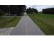 Scenic view of a quiet street with agricultural fields, creating a serene and peaceful atmosphere at 1676 Richardson Bass Rd, Kenly, NC 27542