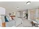 Comfortable main bedroom with decor, plenty of natural light, and carpet flooring at 169 Horseshoe Pl # 55, Angier, NC 27501