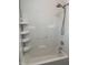 A bathroom featuring a shower and tub combination at 2001 Ballston Pl, Knightdale, NC 27545