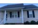 Charming single-story home showcasing a welcoming front porch and classic curb appeal at 2001 Ballston Pl, Knightdale, NC 27545