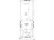 Lot map displaying the property's dimensions, setbacks, and layout on a 0.19 acre lot at 235 Norman Ave, Lillington, NC 27546
