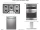 Gourmet kitchen appliances, including a built-in gas cooktop, oven, microwave, dishwasher, and wall mount at 2401 Picual Way # 20, New Hill, NC 27562
