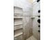 Modern tiled shower with built-in shelving at 2709 Les Paul Ln, Apex, NC 27539