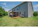 Spacious backyard with a deck and gazebo, perfect for entertaining at 413 Barnard Castle Ct, Rolesville, NC 27571