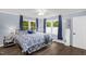 Cozy bedroom with natural light and modern finishes at 5129 Neighbors Rd, Mebane, NC 27302