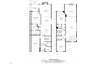 Detailed floor plan showcasing the layout of this home, including bedrooms, kitchen, and living areas at 5320 Jessip St, Morrisville, NC 27560