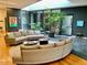 Lobby featuring comfortable seating and a bright open-air atrium at 601 W Rosemary St # 416, Chapel Hill, NC 27516