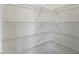 Walk-in pantry with sturdy white wire shelving providing ample storage space at 833 Ember Dr, Durham, NC 27703