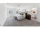 Bright main bedroom with a view of the bathroom at 92 Horseshoe Pl # 9, Angier, NC 27501