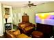 Cozy living room with hardwood floors, natural light, and open layout perfect for entertaining at 104 Fox Trail Ln, Morrisville, NC 27560