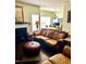 Open living space with fireplace and dining area, creating a warm and inviting atmosphere at 104 Fox Trail Ln, Morrisville, NC 27560