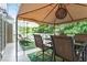 Relaxing deck features outdoor dining and lounge furniture at 108 Ripplewater Ln, Cary, NC 27518