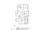 Upstairs floor plan illustrating bedroom and bathroom dimensions, as well as flooring materials at 1104 Barrow Nook Ct, Apex, NC 27502