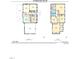Detailed floor plan showcasing the layout of the first and second floors of the home at 114 Oxpens Rd, Cary, NC 27513