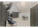 Unique bonus room with spray foam insulation, stylish furniture, and ample space for relaxation at 1208 Hunting Ridge Rd, Raleigh, NC 27615