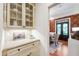 Butler's pantry provides extra storage and counter space, enhancing functionality at 131 Lavinia Ln, Chapel Hill, NC 27516
