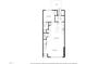 This floorplan features a living room, dining area, kitchen, bedroom, bathrooms, and an outdoor patio space at 142 Philips Sq, Chapel Hill, NC 27516