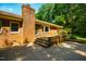 Backyard with deck and access to yard at 1511 Hatch Rd, Chapel Hill, NC 27516