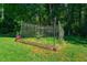 Garden with fence at 1511 Hatch Rd, Chapel Hill, NC 27516