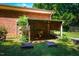 Shed in backyard at 1511 Hatch Rd, Chapel Hill, NC 27516