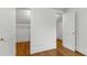 Closets with white doors and shelving at 2202 St Marys St, Raleigh, NC 27608