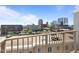 Balcony view of the city skyline at 222 Glenwood Ave # 714, Raleigh, NC 27603