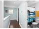 Hallway with a bathroom and bright walls at 2805 Fayetteville St, Durham, NC 27707