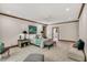 Bright bedroom featuring neutral tones, bench seating and carpeted floors at 289 Stoneview, Pittsboro, NC 27312