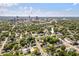 Aerial view of the property, highlighting its location within a lush, green neighborhood and proximity to downtown at 309 S Haywood St St, Raleigh, NC 27601