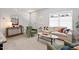 Bright living room featuring neutral walls, natural light, and stylish furnishings at 309 S Haywood St St, Raleigh, NC 27601
