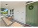 Inviting porch view showcasing stylish decor and a charming front door at 309 S Haywood St St, Raleigh, NC 27601